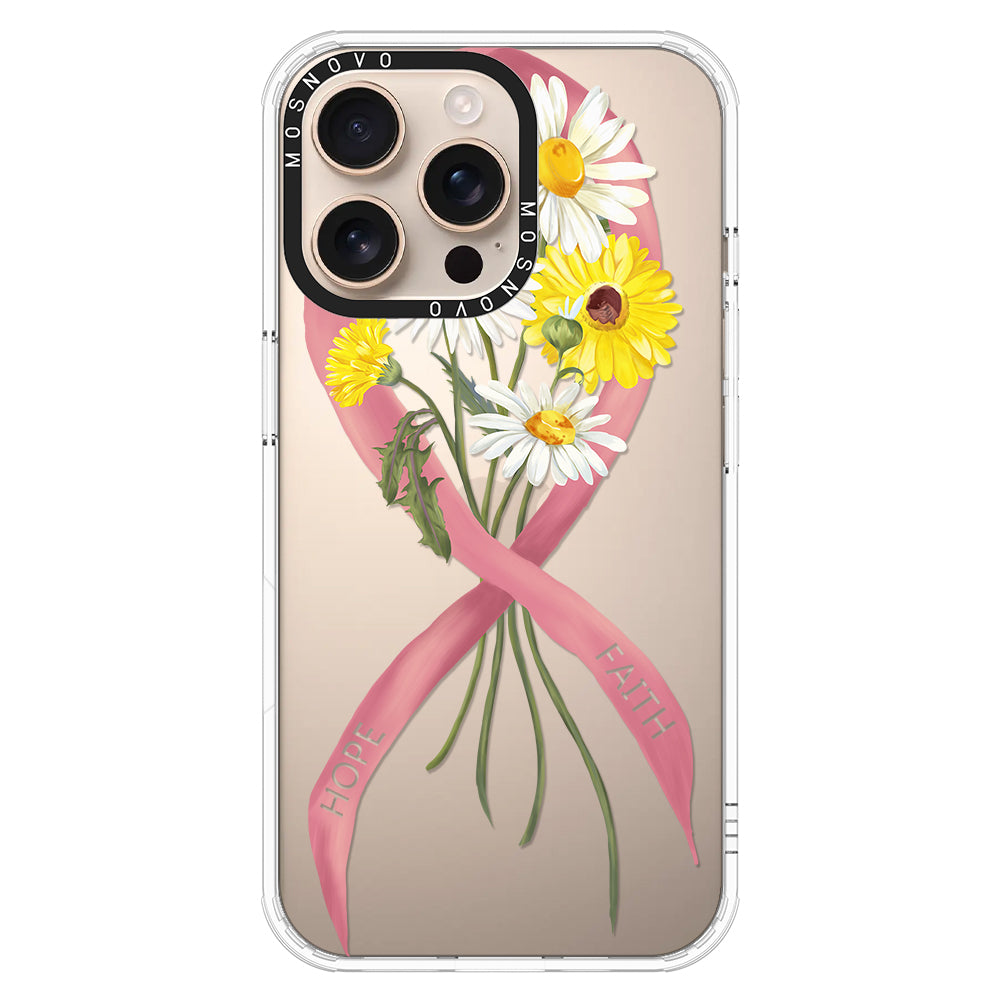 Breast Awareness Phone Case - iPhone 16 Pro Max Case - MOSNOVO