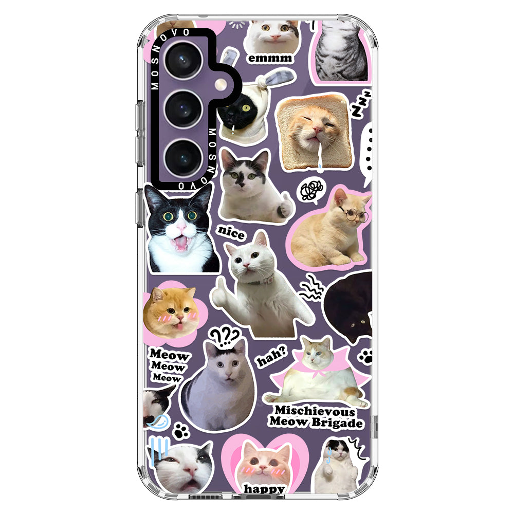 The Cat Brigade Phone Case - Samsung Galaxy S23 FE Case