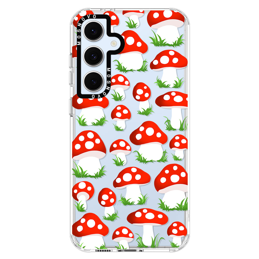 Cute Mushroom Phone Case - Samsung Galaxy S24 FE Case - MOSNOVO