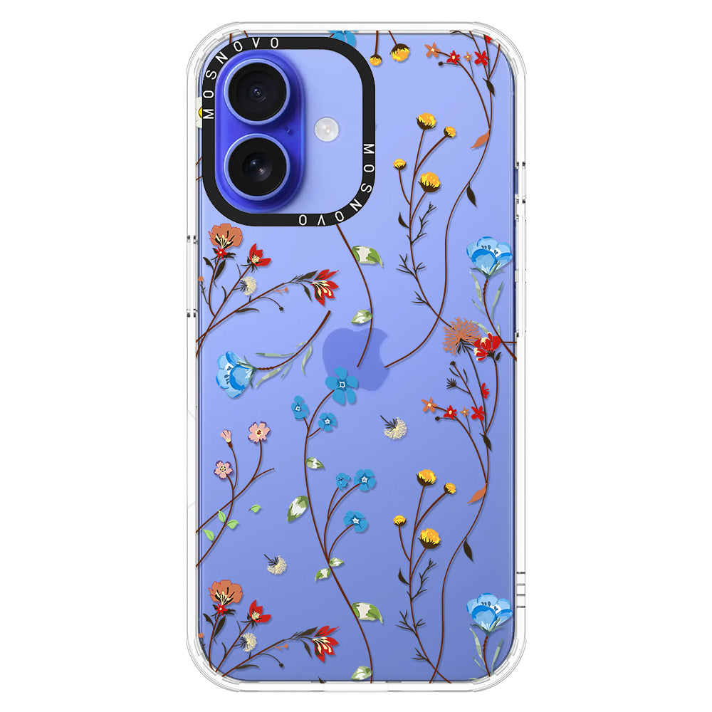 Wildflowers Phone Case - iPhone 16 Plus Case - MOSNOVO