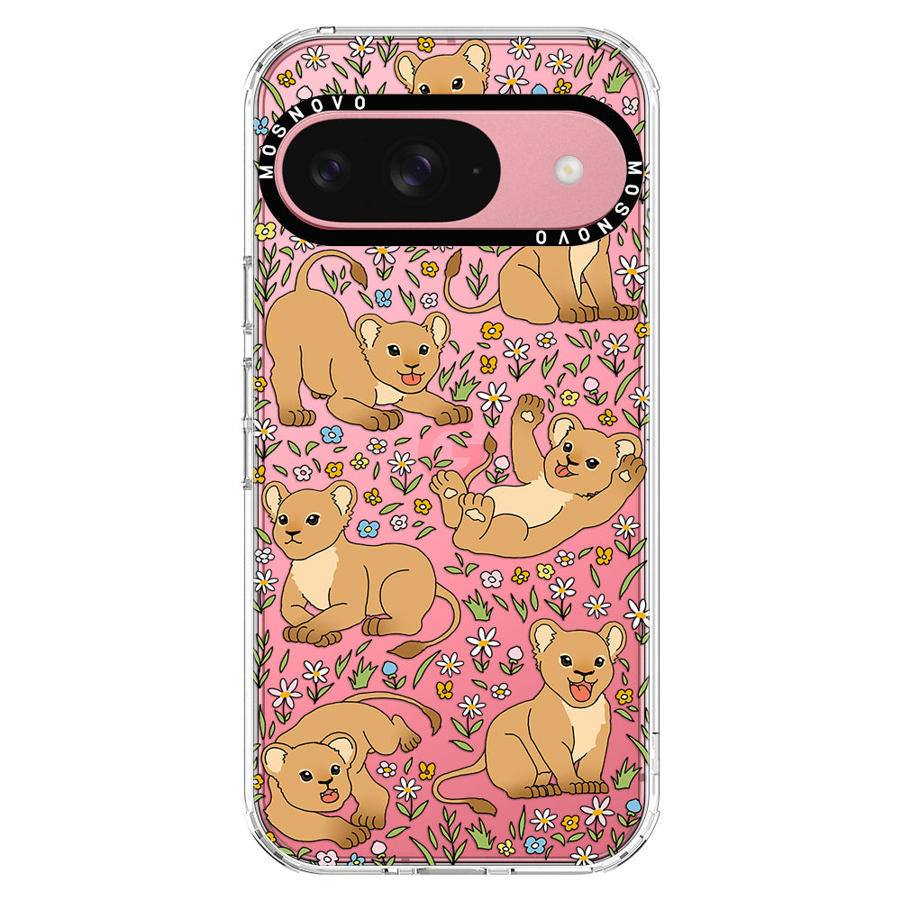 Cute Lions Phone Case - Google Pixel 9 Case