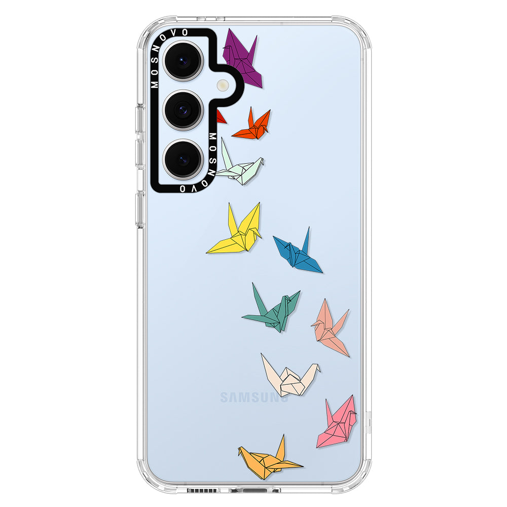 Paper Crane Phone Case - Samsung Galaxy S24 FE Case - MOSNOVO