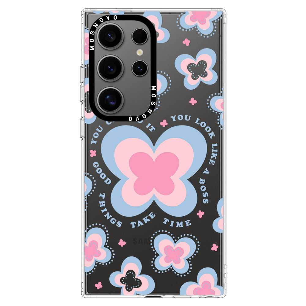 Blooming Butterflies Phone Case - Samsung Galaxy S24 Ultra Case