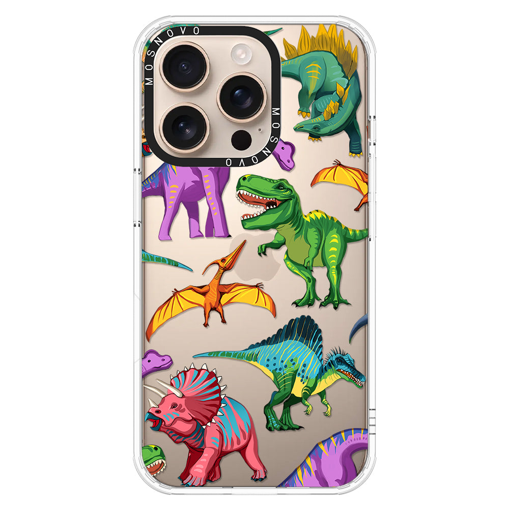 Dinosaur World Phone Case - iPhone 16 Pro Case - MOSNOVO