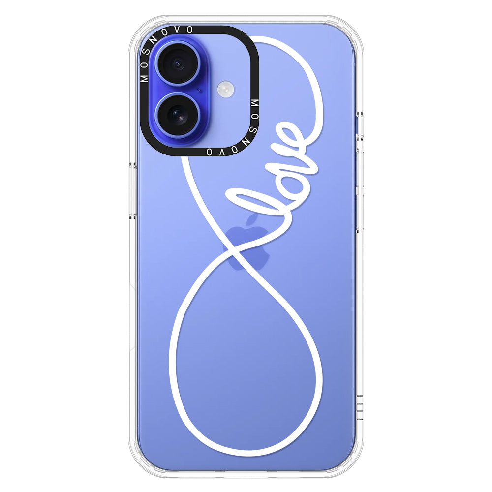 Infinity Love Phone Case - iPhone 16 Case - MOSNOVO