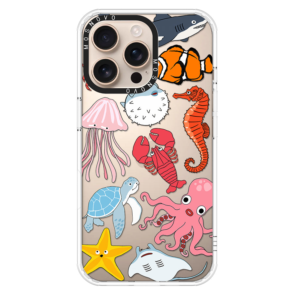 Sea World Phone Case - iPhone 16 Pro Max Case - MOSNOVO