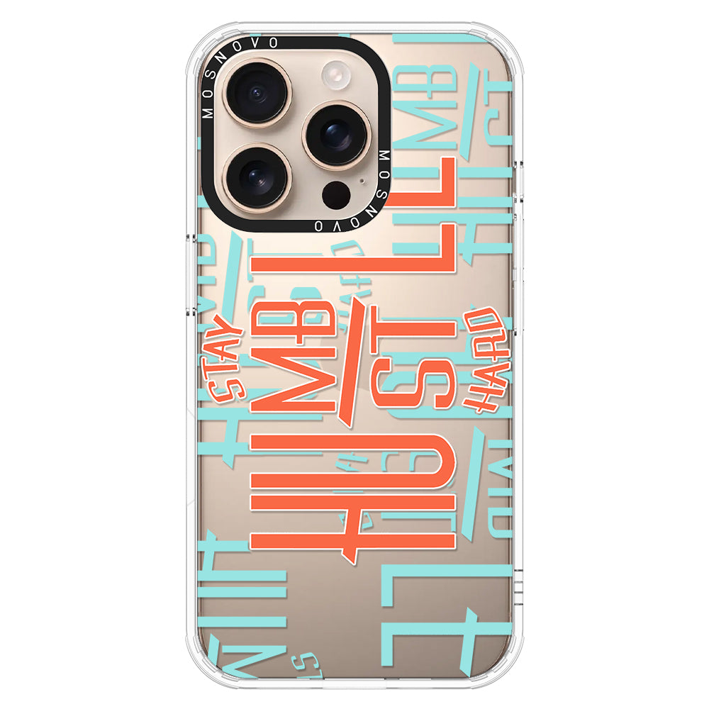 Hustle Phone Case - iPhone 16 Pro Case - MOSNOVO