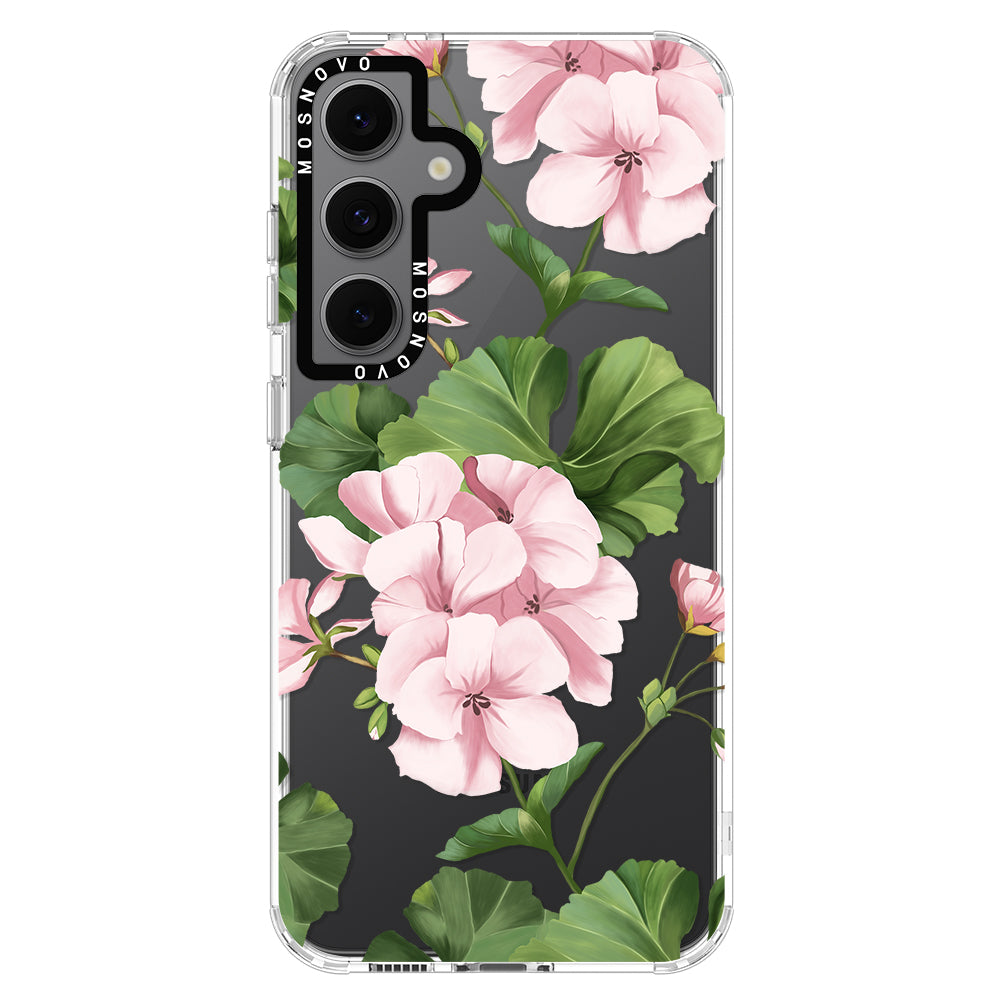 Geranium Phone Case - Samsung Galaxy S24 FE Case - MOSNOVO