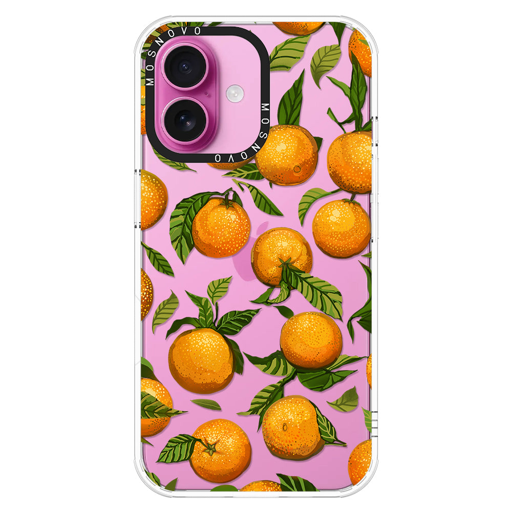 Tangerine Phone Case - iPhone 16 Plus Case - MOSNOVO