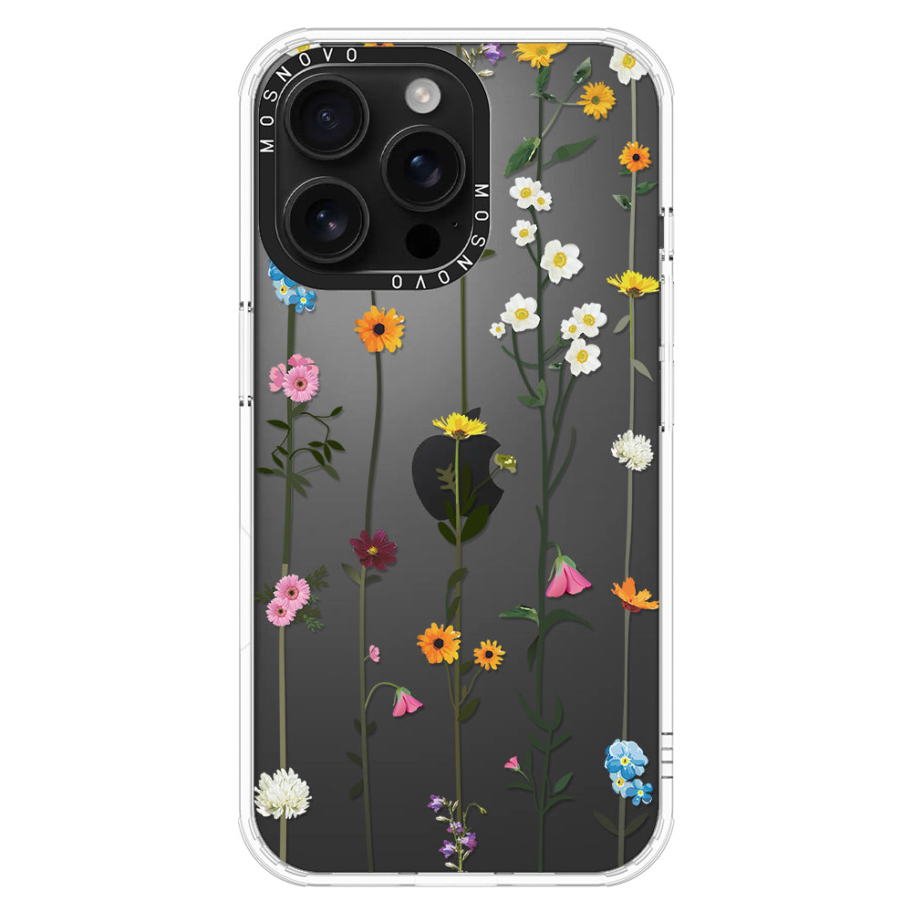 Wildflowers Phone Case - iPhone 16 Pro Max Case - MOSNOVO