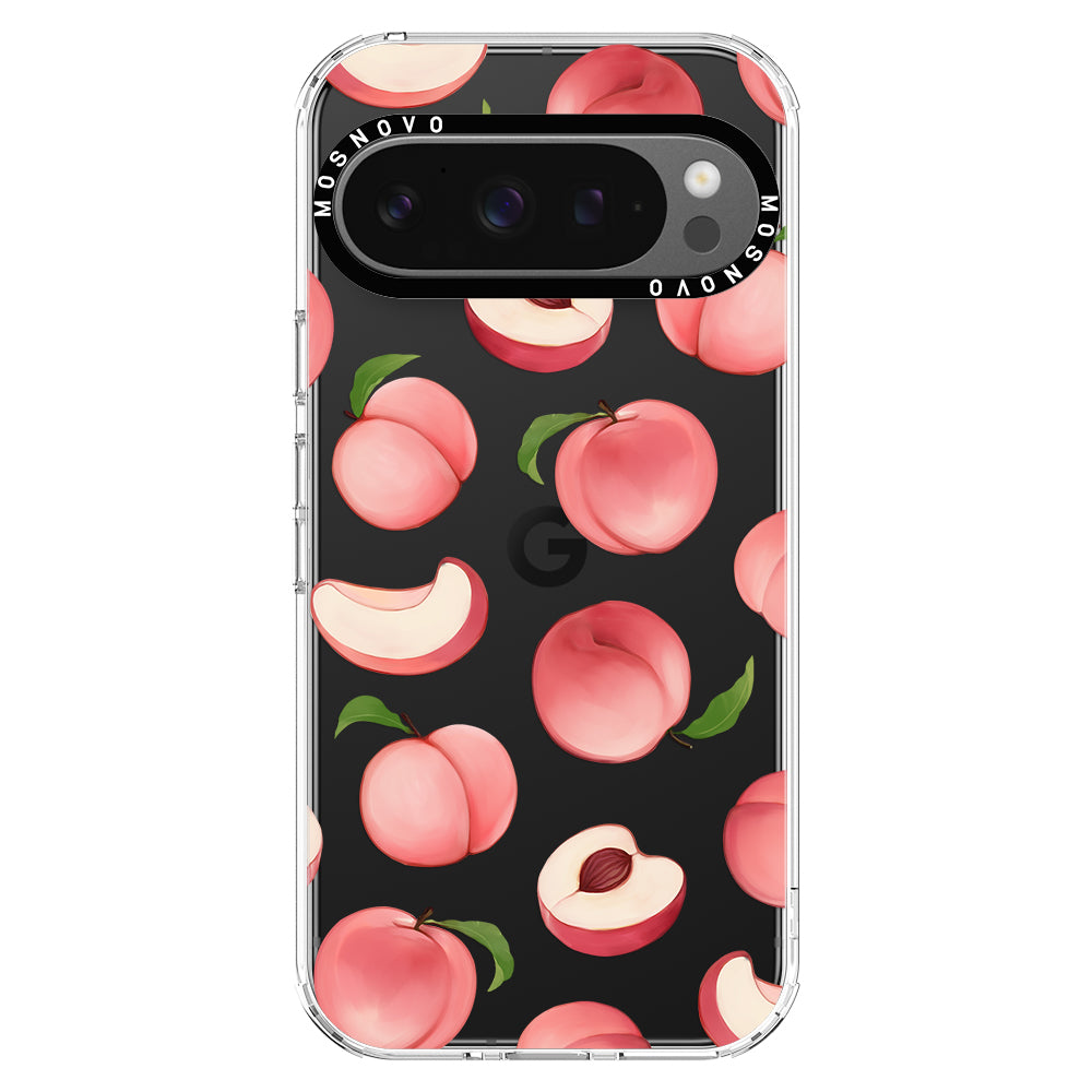 Cute Peach Phone Case - Google Pixel 9 Pro Case