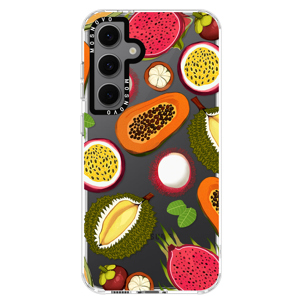 Tropical Fruit Phone Case - Samsung Galaxy S24 FE Case - MOSNOVO