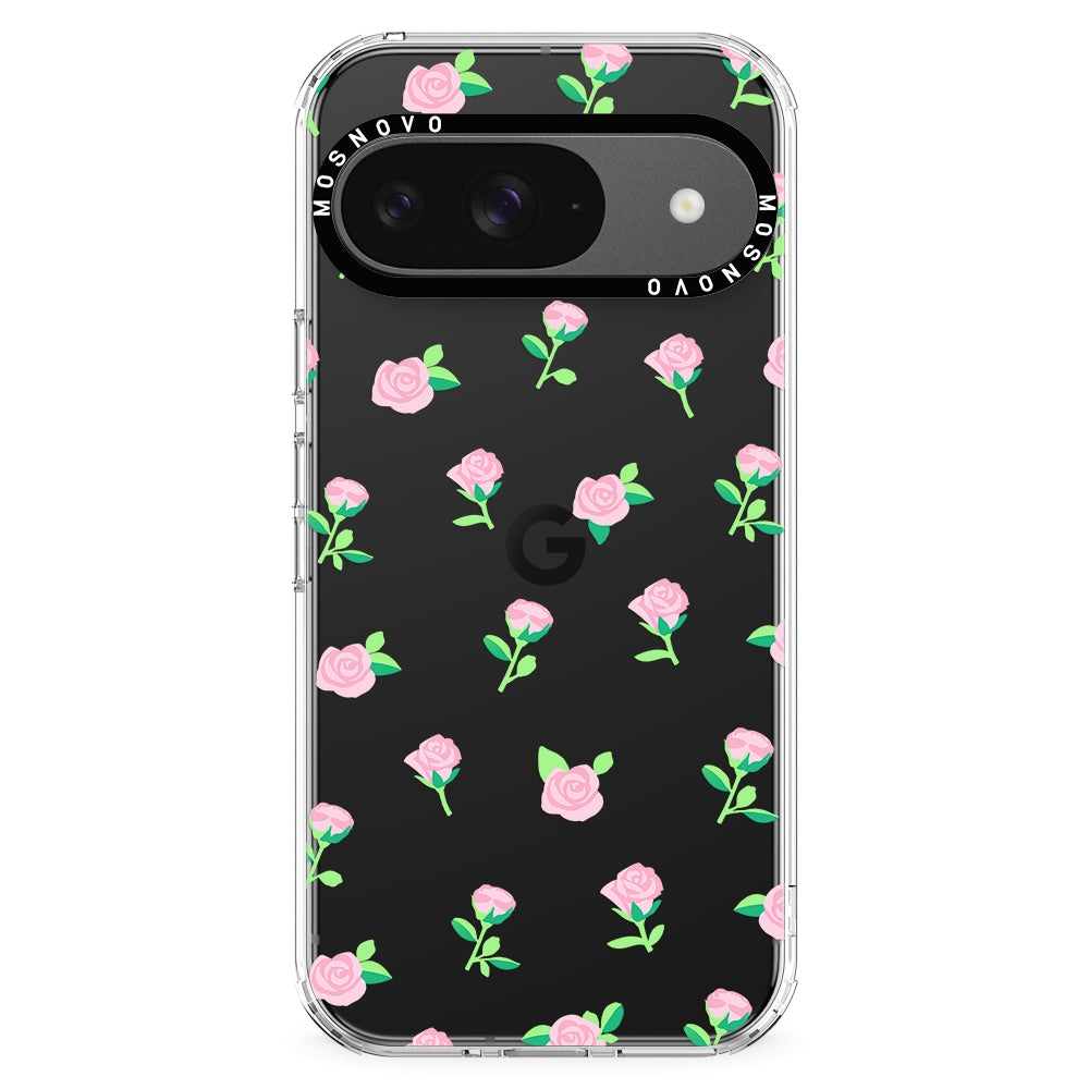 Little Pink Rose Phone Case - Google Pixel 9 Case