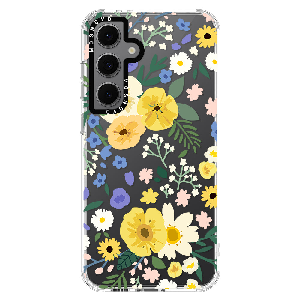 Spring Wild Floral Phone Case - Samsung Galaxy S24 FE Case - MOSNOVO