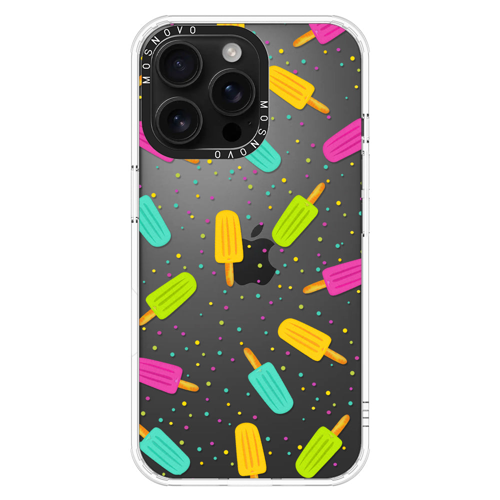 Rainbow Ice Pop Phone Case - iPhone 16 Pro Max Case - MOSNOVO