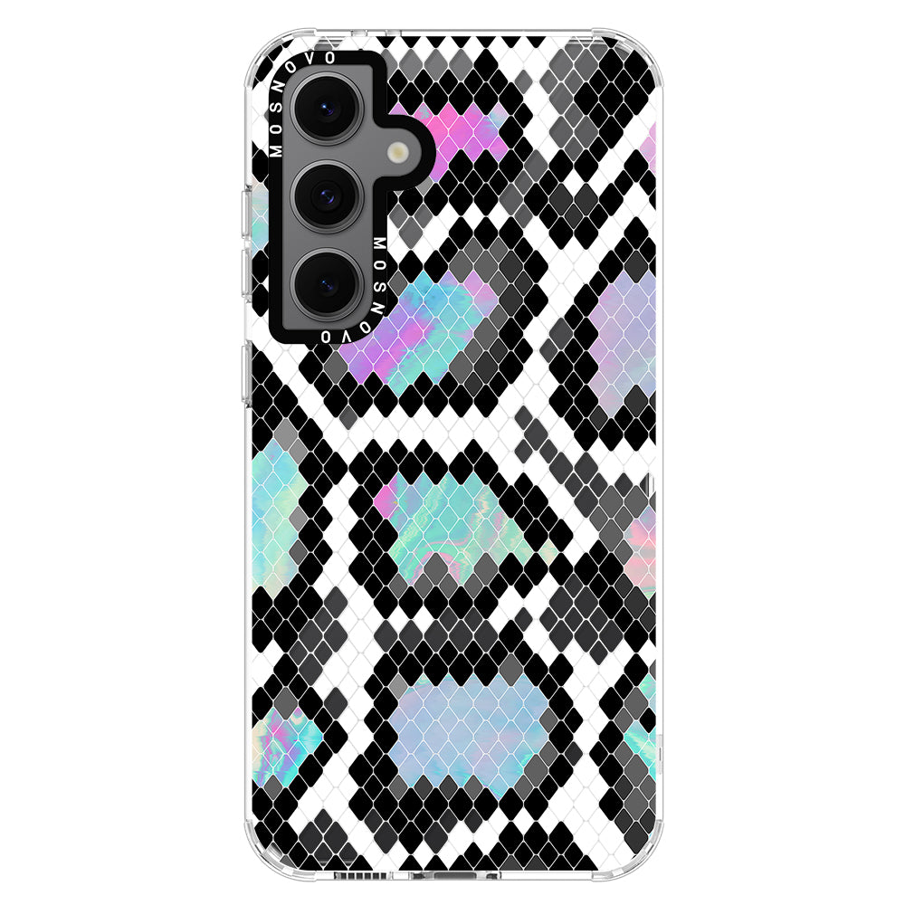 Aurora Snake Print Phone Case - Samsung Galaxy S24 FE Case - MOSNOVO