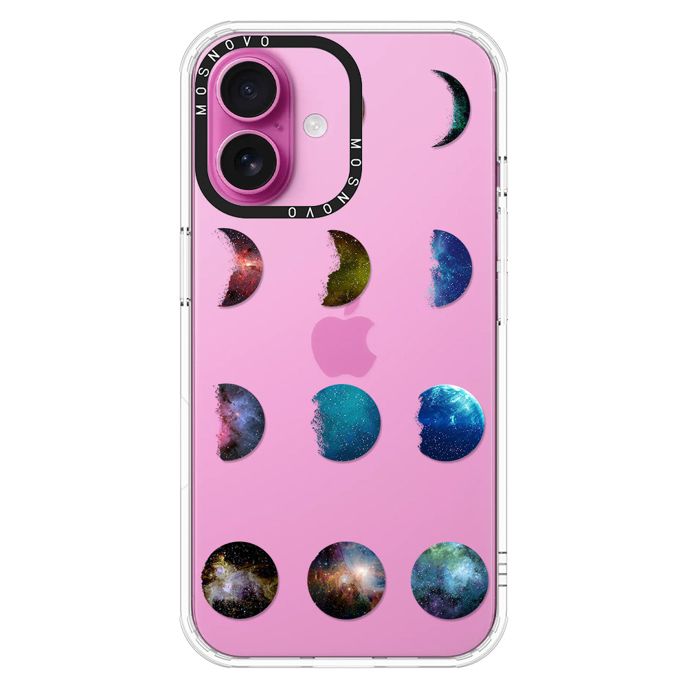 Moon Phase Phone Case - iPhone 16 Plus Case - MOSNOVO