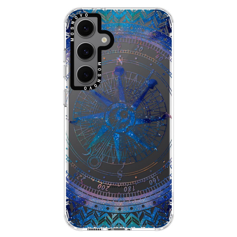 Galaxy Compass Phone Case - Samsung Galaxy S24 FE Case - MOSNOVO