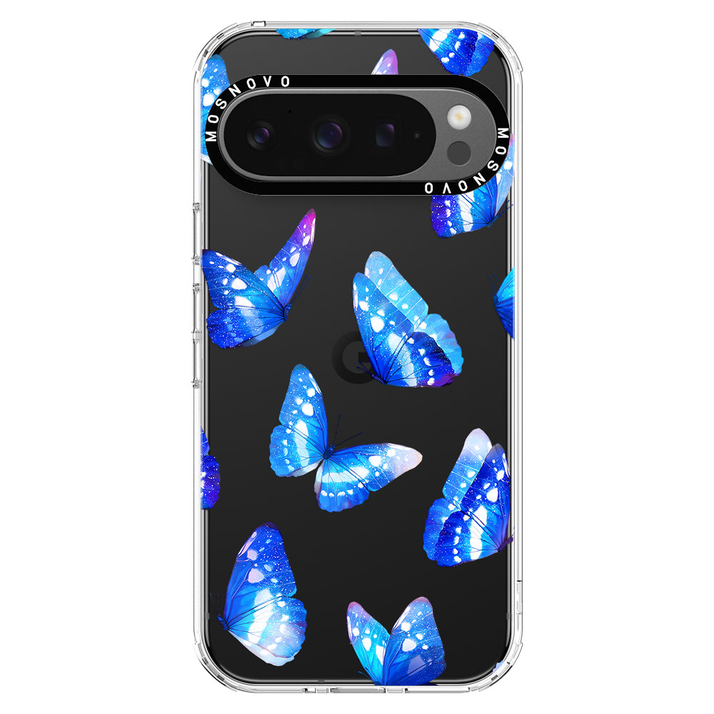 Blue Butterflies Phone Case - Google Pixel 9 Pro Case