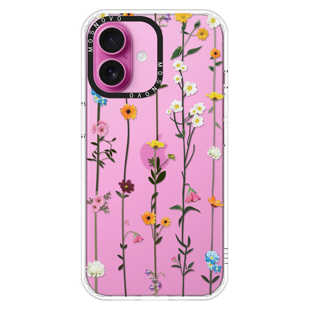 Wildflowers Phone Case - iPhone 16 Plus Case - MOSNOVO