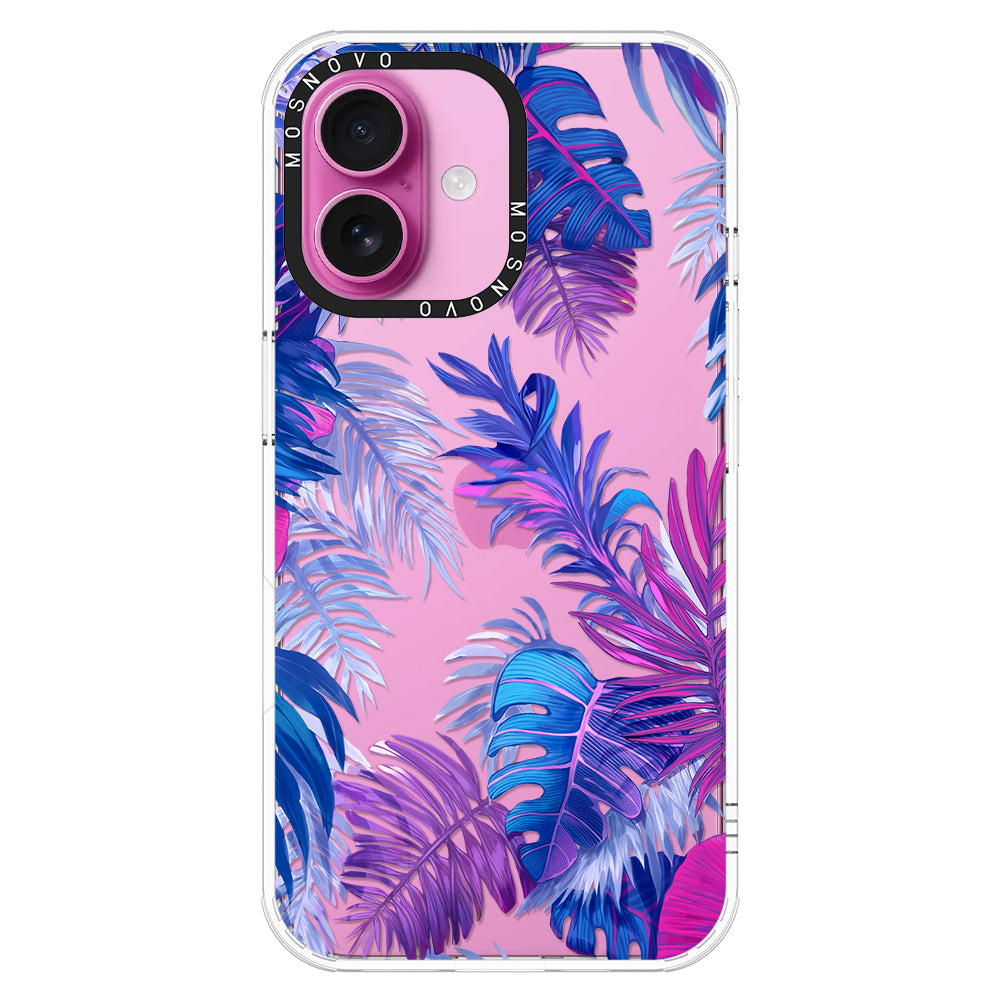 Fancy Palm Leaves Phone Case - iPhone 16 Plus Case - MOSNOVO