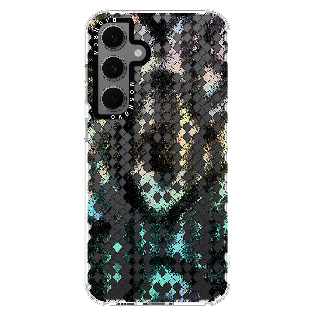 Rainbow Snake Print Phone Case - Samsung Galaxy S24 FE Case - MOSNOVO