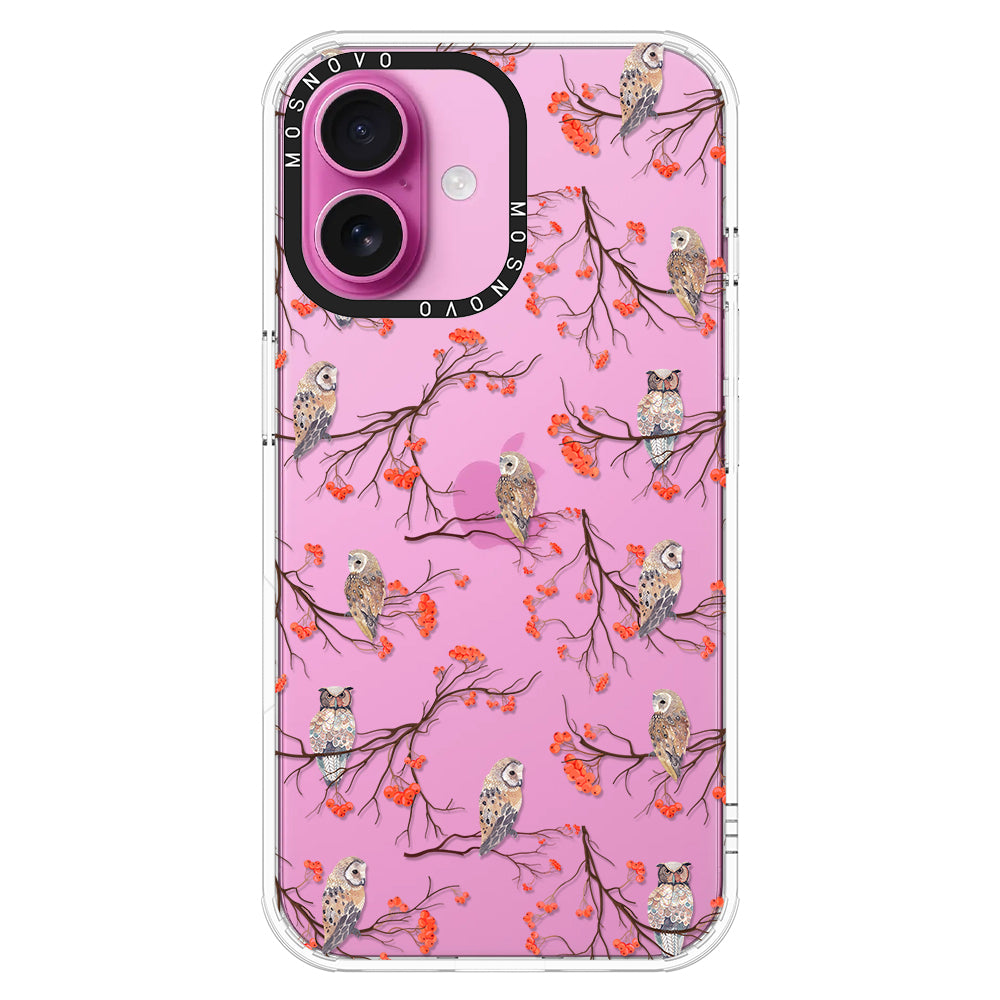 Owl Phone Case - iPhone 16 Case - MOSNOVO