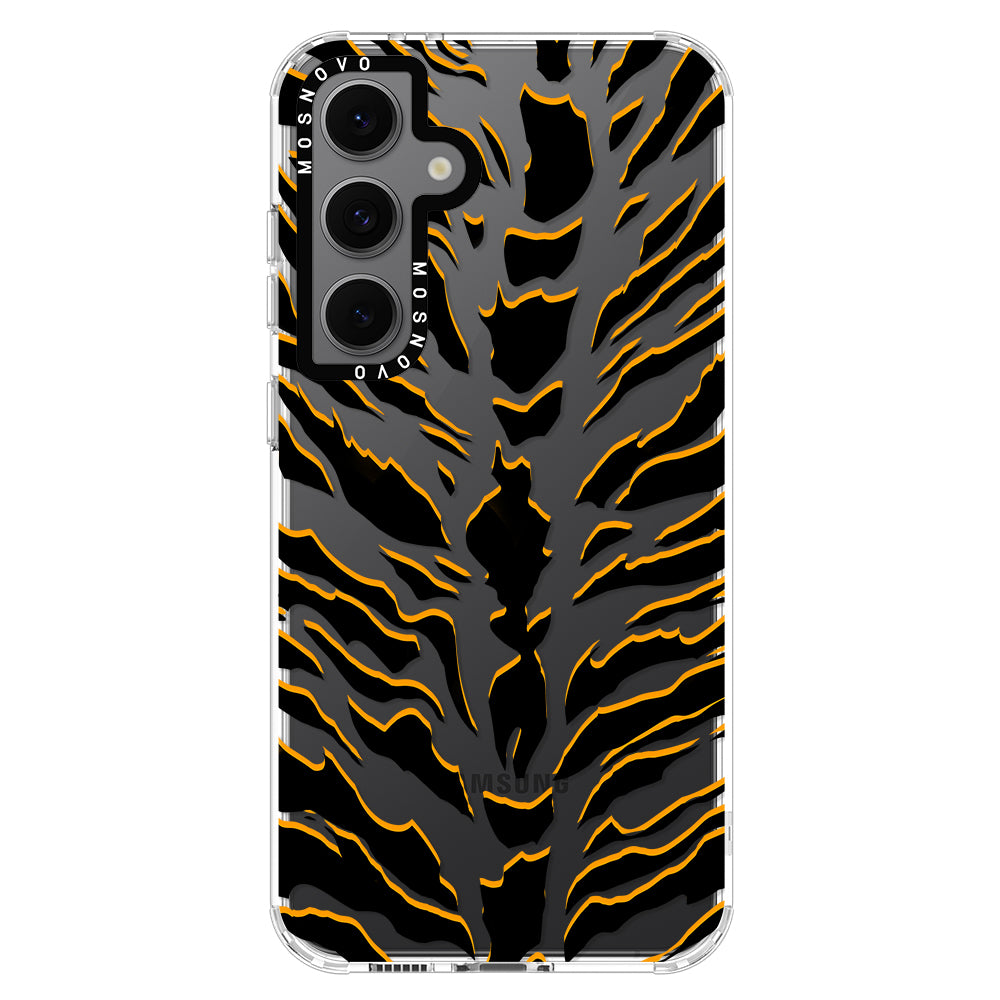 Tiger Print Phone Case - Samsung Galaxy S24 FE Case - MOSNOVO