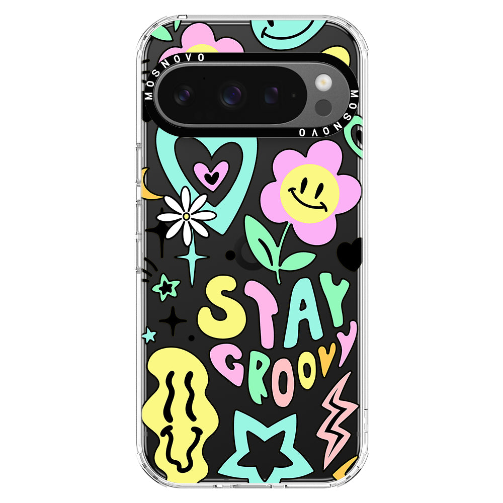 Stay Groovy Phone Case - Google Pixel 9 Pro XL Case