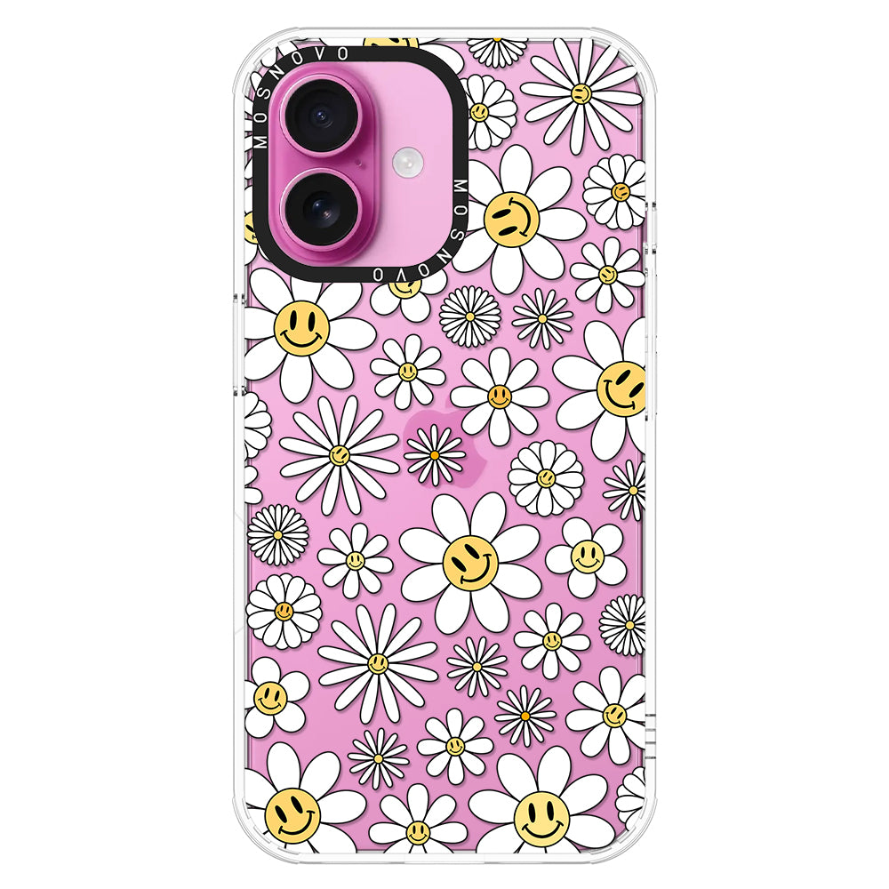 Happy Daisy Blooms Phone Case - iPhone 16 Case