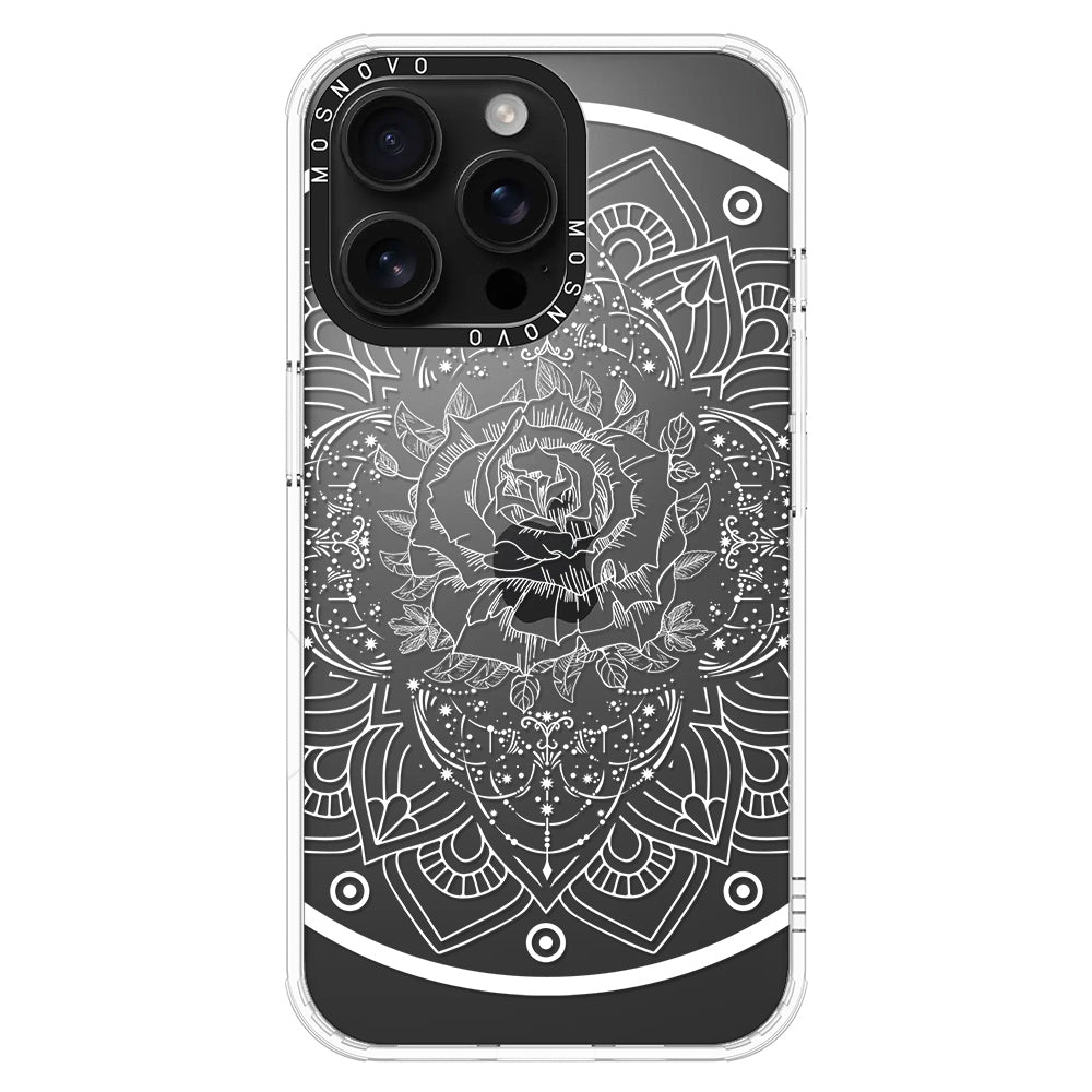 Rose Art Phone Case - iPhone 16 Pro Max Case - MOSNOVO