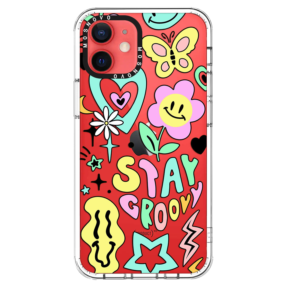 Stay Groovy Phone Case - iPhone 12 Mini Case