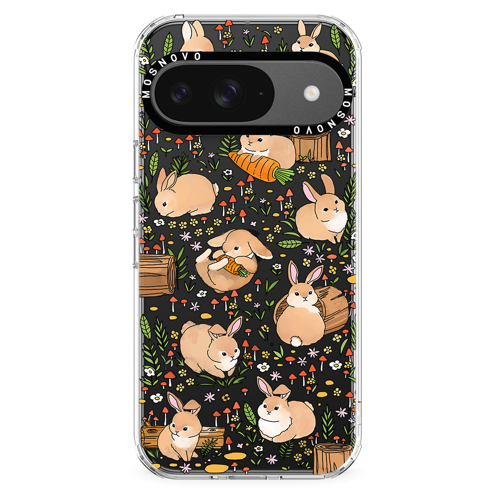 Bunny Garden Phone Case - Google Pixel 9 Case