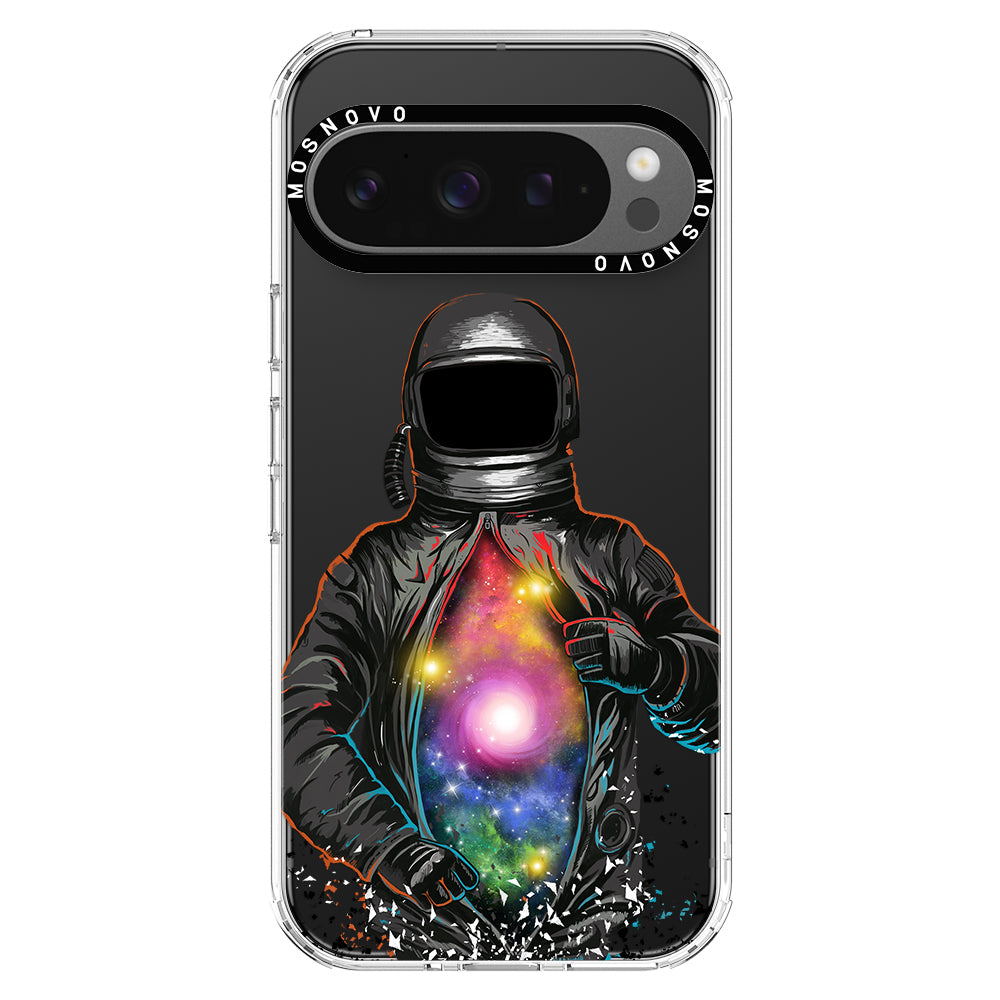 Mystery Astronaut Phone Case - Google Pixel 9 Pro XL Case