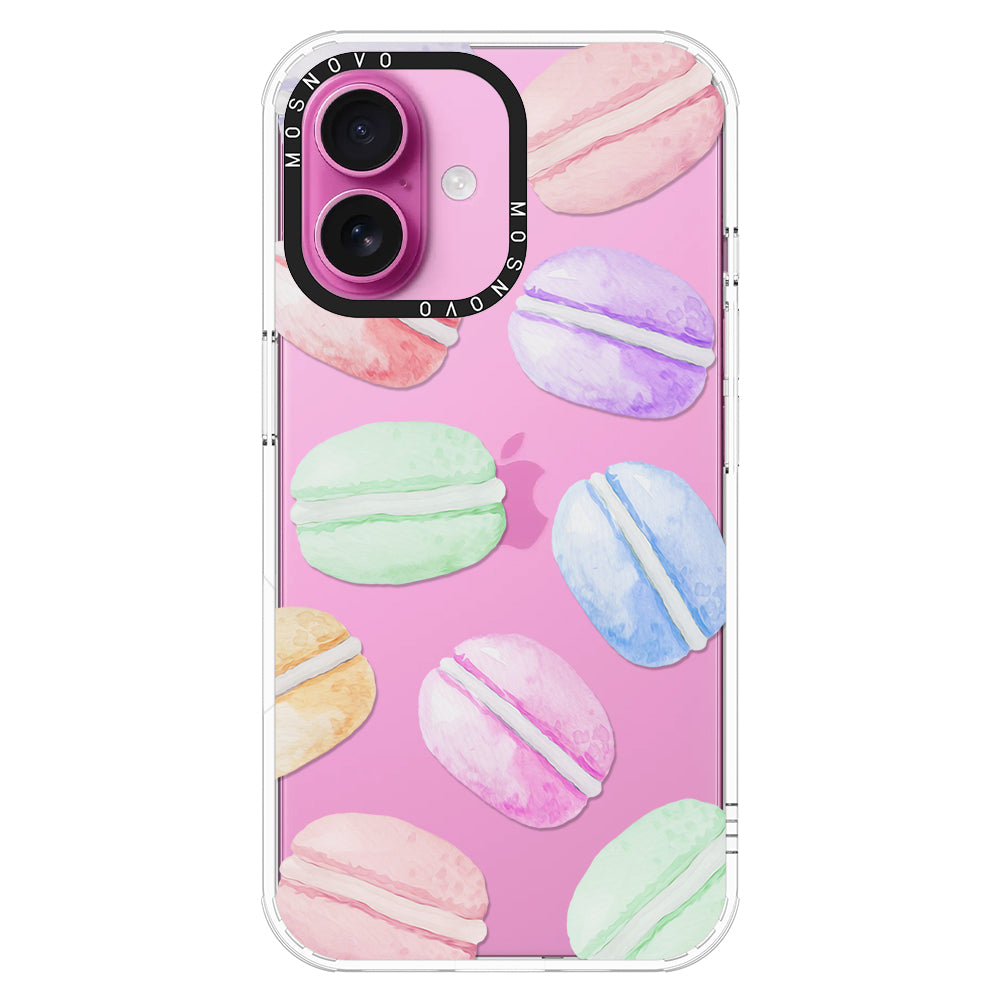 Pastel Macaron Phone Case - iPhone 16 Case - MOSNOVO