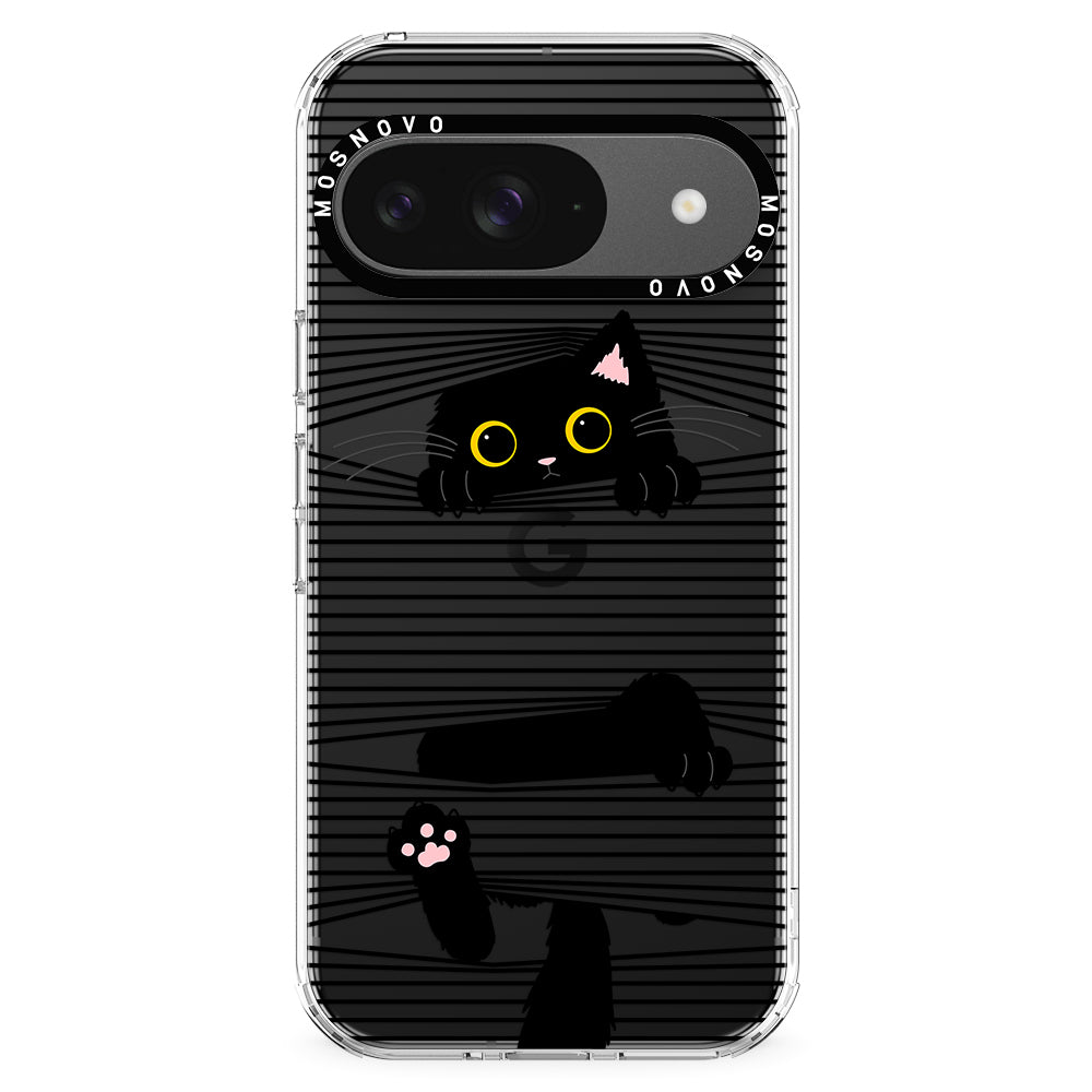 Hidden Black Cat Phone Case - Google Pixel 9 Case