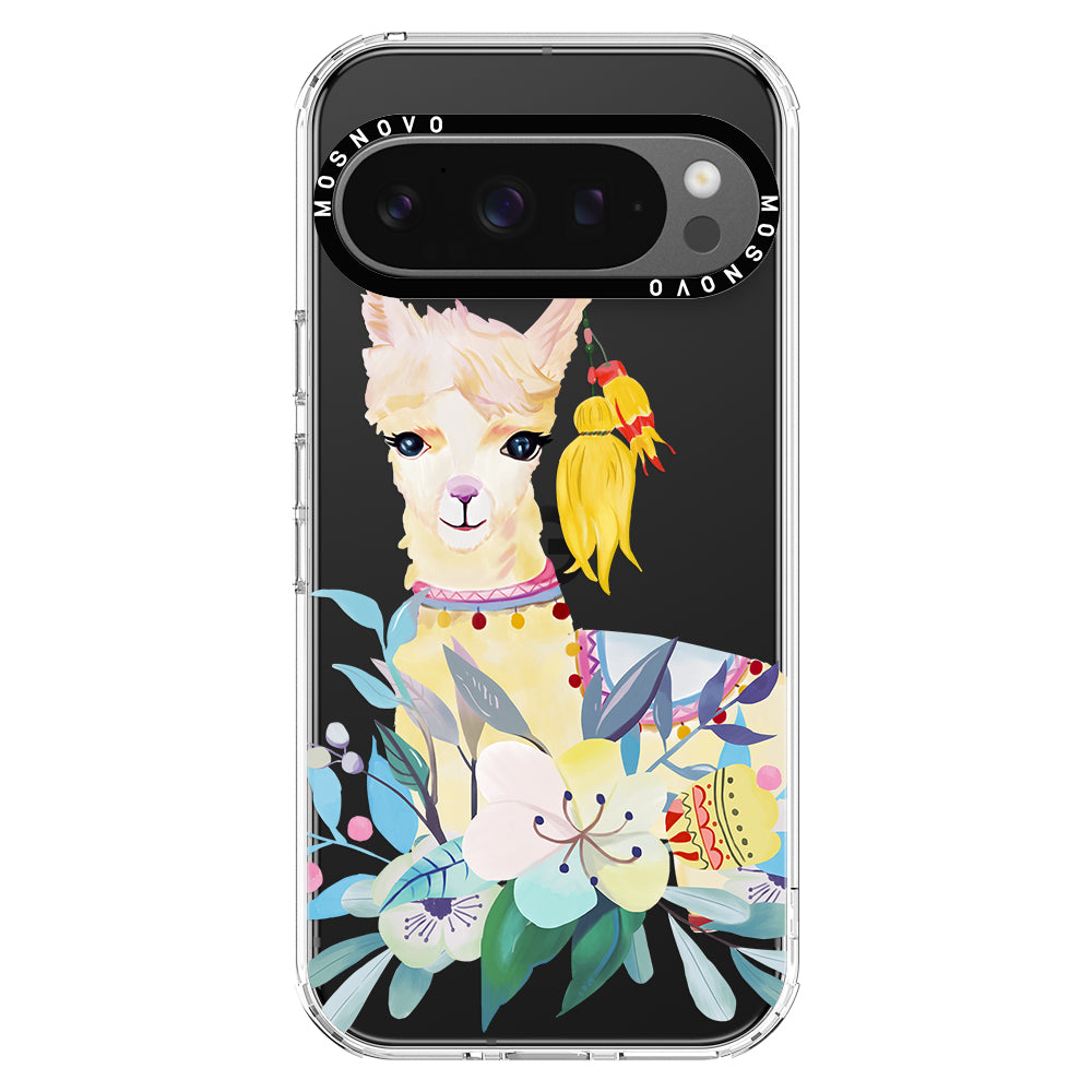 Boho Llama Phone Case - Google Pixel 9 Pro Case