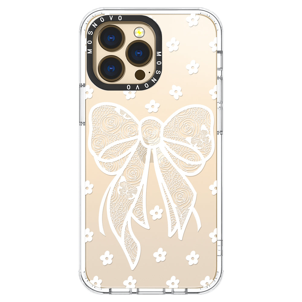 Lacey Bow Phone Case - iPhone 14 Pro Case