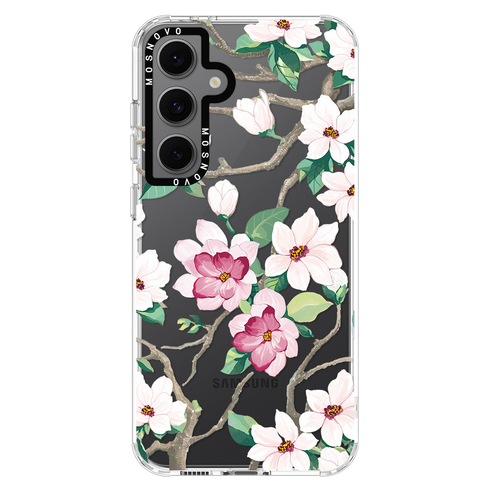 Magnolia Phone Case - Samsung Galaxy S24 FE Case - MOSNOVO