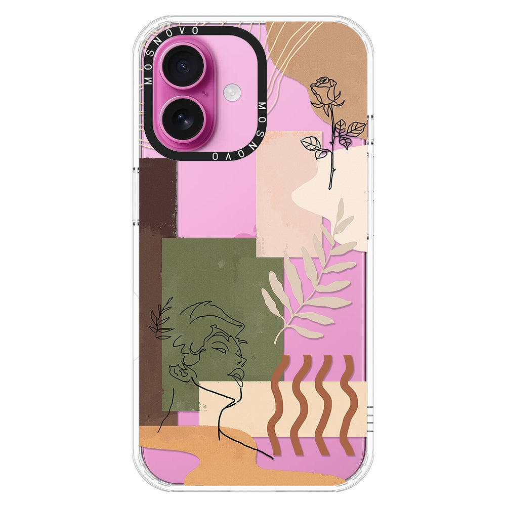 Modern Art Phone Case - iPhone 16 Plus Case - MOSNOVO