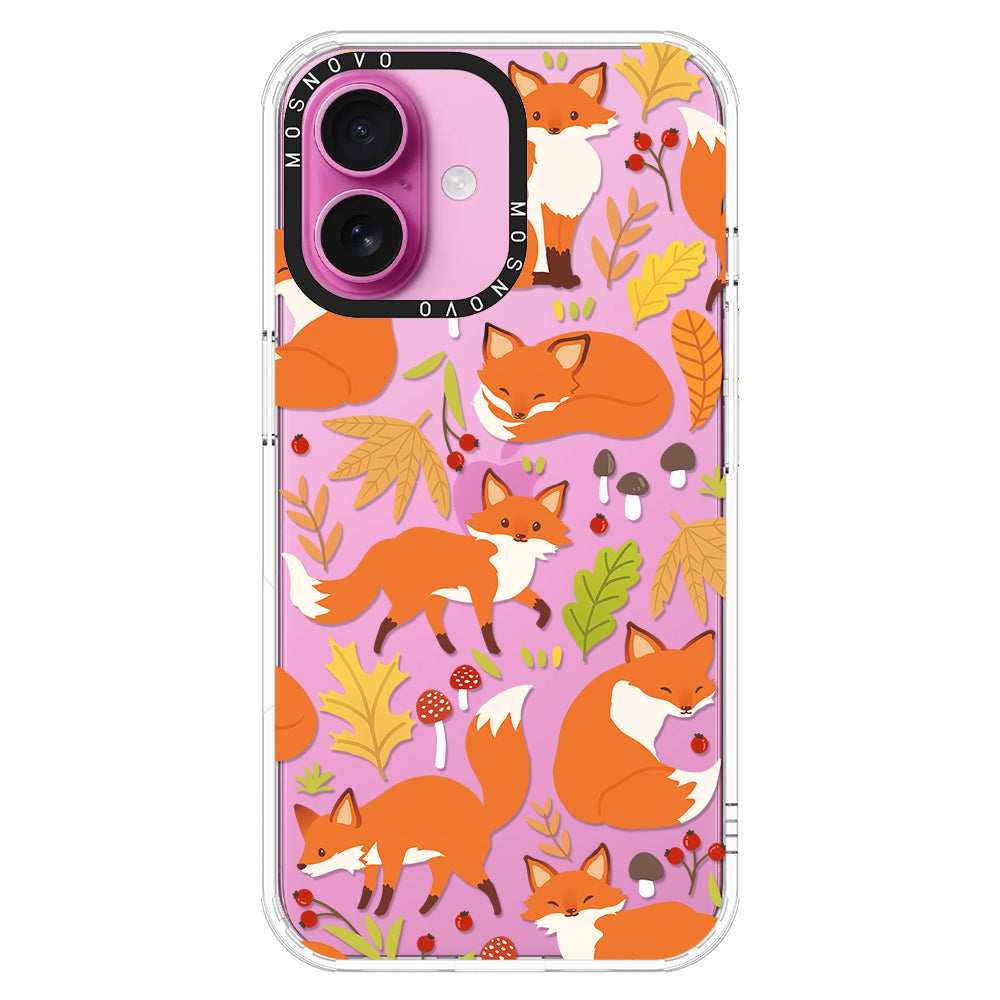 Autumn Fox Phone Case - iPhone 16 Plus Case - MOSNOVO