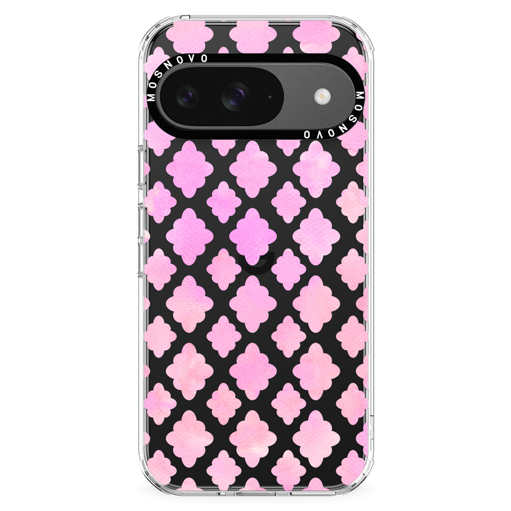 Pink Flower Diamond Phone Case - Google Pixel 9 Case