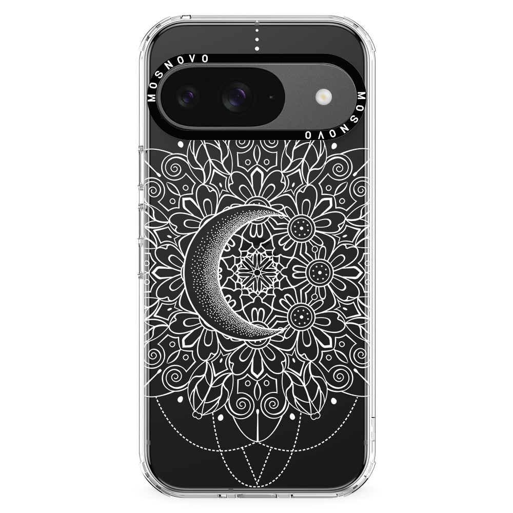 Celestial Moon Mandala Phone Case - Google Pixel 9 Case