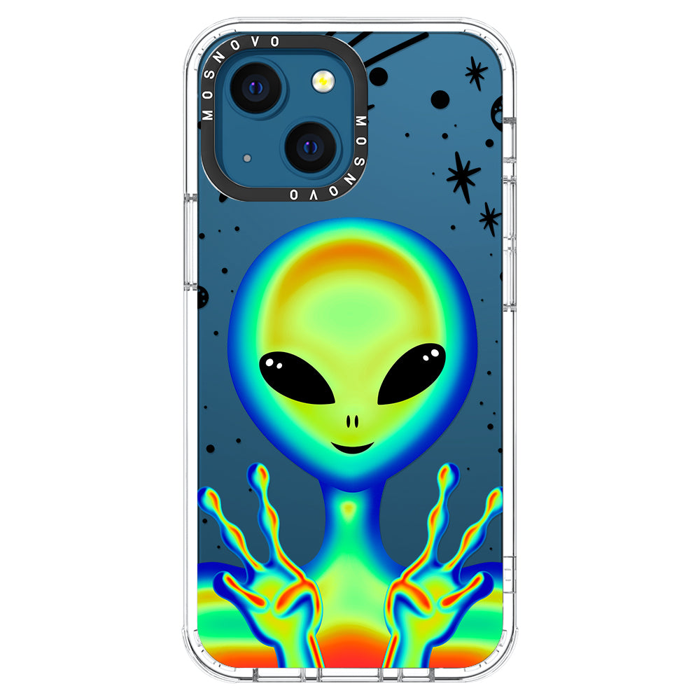 Alien Piece Phone Case - iPhone 13 Mini Case