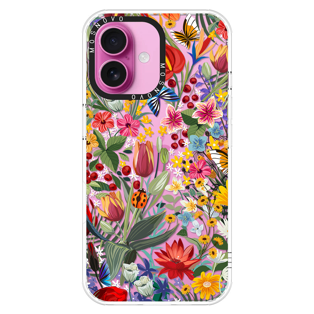 In The Garden Phone Case - iPhone 16 Case - MOSNOVO