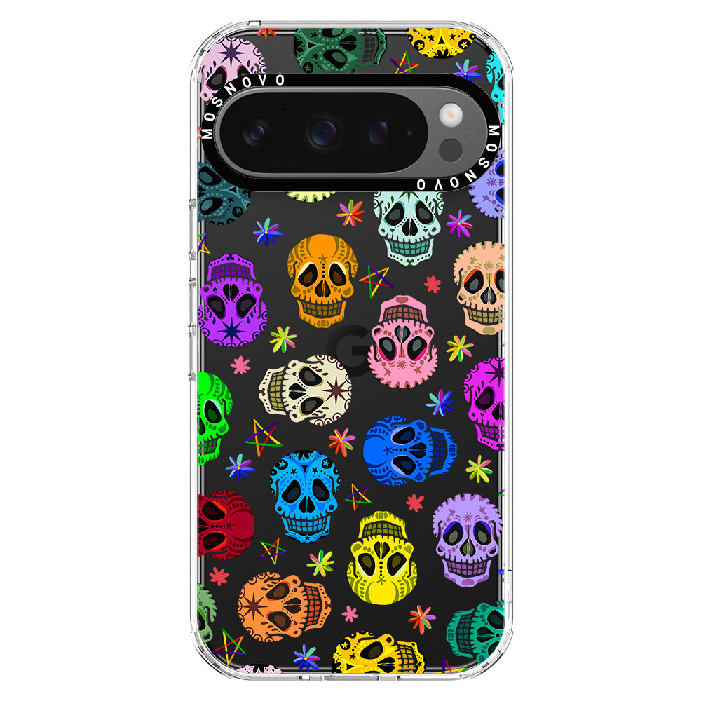 Sugar Skull Phone Case - Google Pixel 9 Pro Case