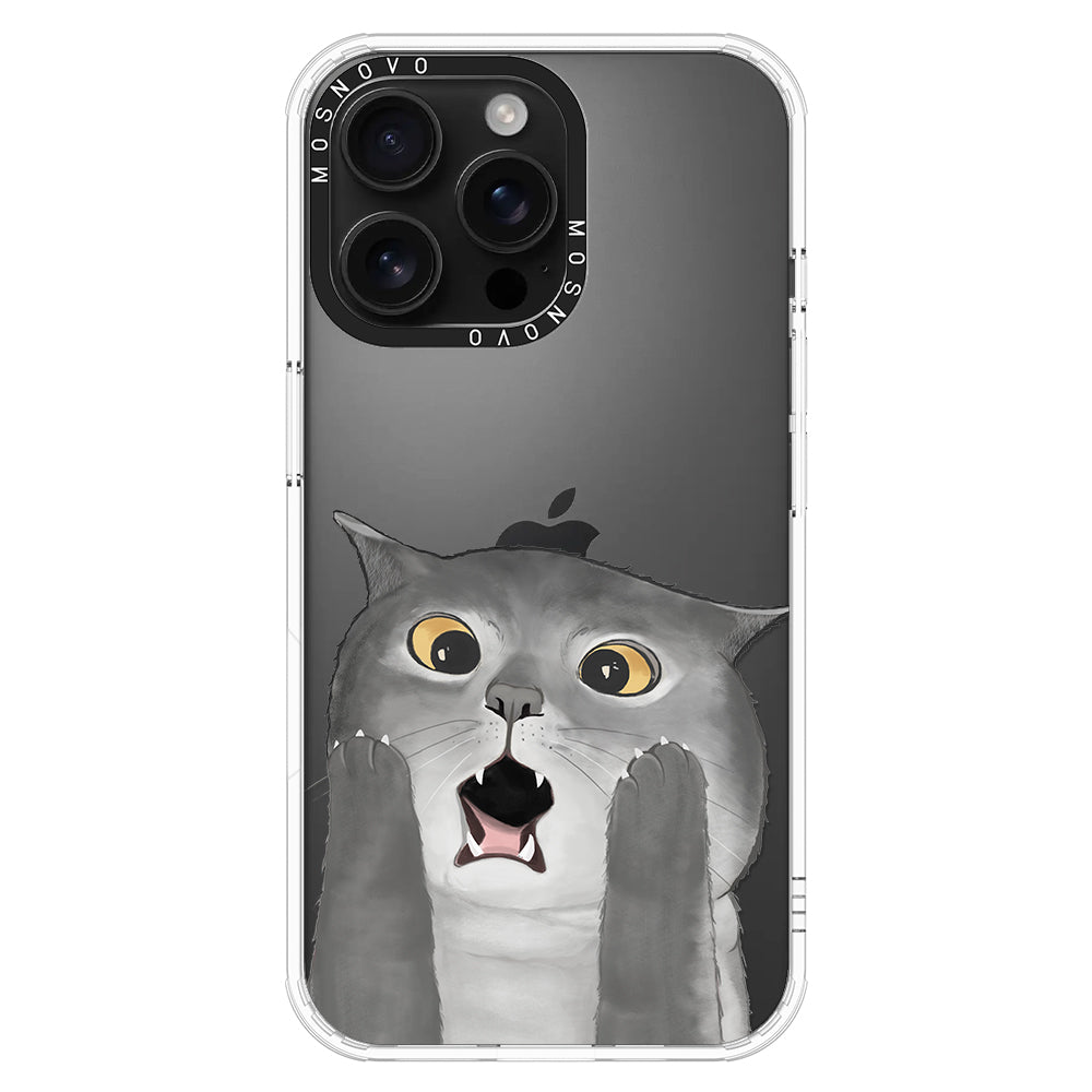 OMG Cat Phone Case - iPhone 16 Pro Max Case - MOSNOVO