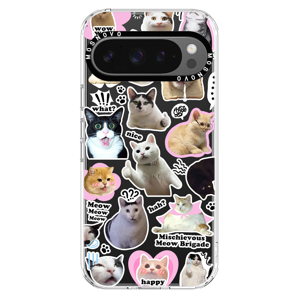 The Cat Brigade Phone Case - Google Pixel 9 Pro Case