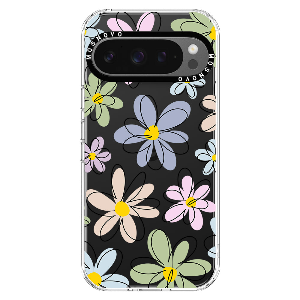 Linear Blooms Phone Case - Google Pixel 9 Pro XL Case