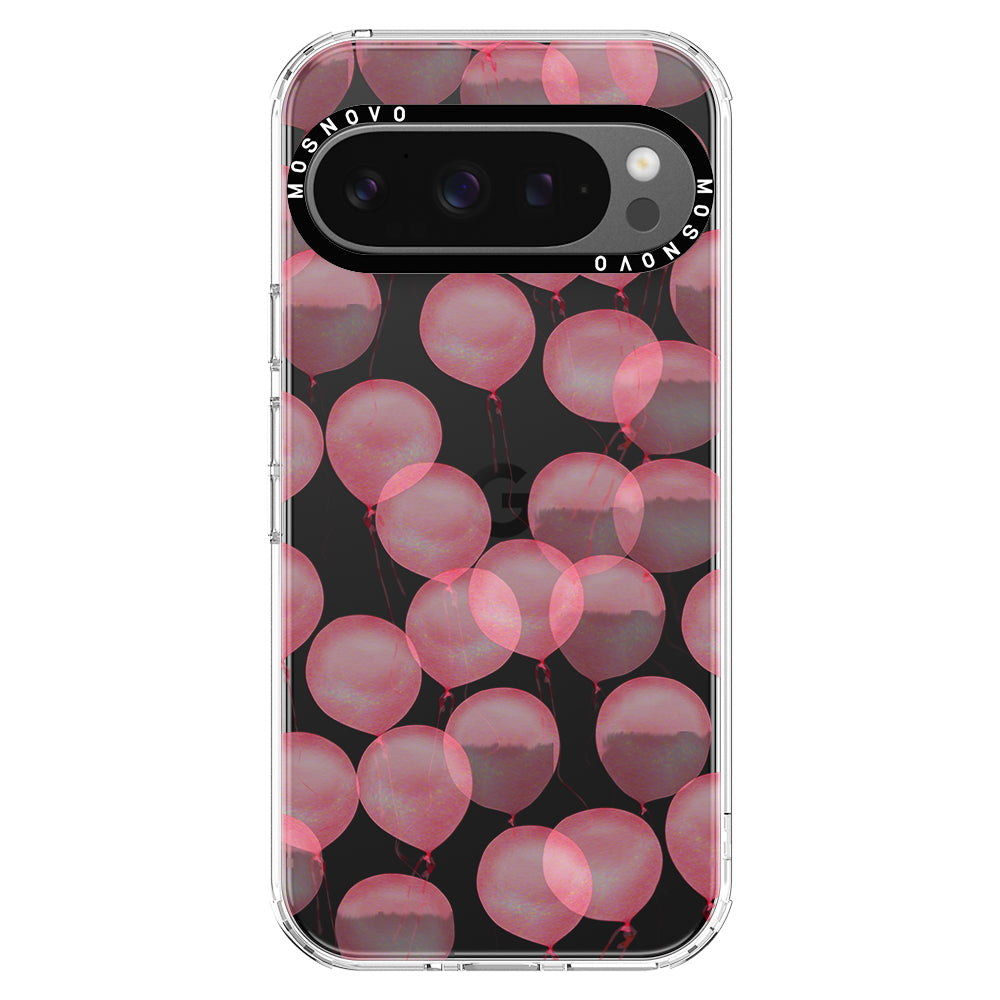 Pink Ballons Phone Case - Google Pixel 9 Pro Case